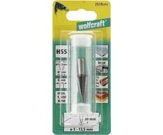 Wolfcraft Skylių pjoviklis 3 - 14 mm - HSS, kotas 8 mm