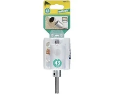 Gręžimo karūna su koteliu ir centr. grąžtu Wolfcraft 3894000; 43 mm