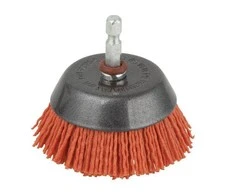WOLFCRAFT NAILONINIS ŠEPETĖLIS 65mm Sviesto BOTAS 6mm