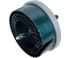 5 dalių gręžimo karūnėlių rinkinys Wolfcraft 2162000; 60/68/74/80/95 mm