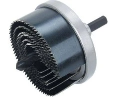 Gręžimo karūnų komplektas Wolfcraft 2165000; 25-65 mm; 6 vnt.