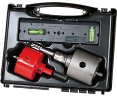 Grąžtas Wolfcraft Skylių pjūklų komplektas 68 mm/ BiM + HM