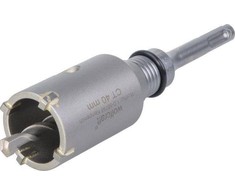 Grąžtas Wolfcraft SDS-Plus skylių pjūklas 40 mm - pilnas