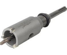 Grąžtas Wolfcraft SDS-Plus skylių pjūklas 35 mm - pilnas