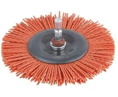 WOLFCRAFT NAILONINIS DISKINIS ŠEPETĖLIS 100mm BOTAS 6mm