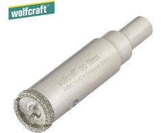 Wolfcraft deimantinis skylių pjūklas skirtas 18 mm Wolfcraft keraminėms plytelėms