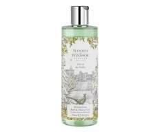 Drėkinamasis dušo želė „Woods Of Windsor Lily Of The Valley“ visiems odos tipams, 250 ml