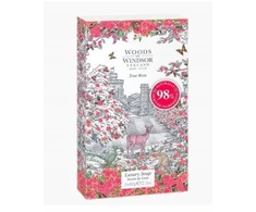 „Trio Woods Of Windsor True Rose drėkinantis masažinis muilas su palmių aliejumi, 3 vnt., 60 g“
