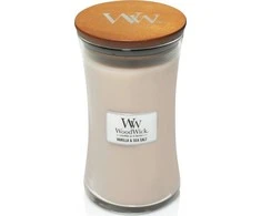 WoodWick Aromatinė žvakė (Vanilla &amp; Sea Salt), 609,5 g