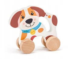 WOODYLAND Pies na kółkach su laikikliu 91992 19925