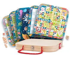 WOODYLAND Kuferek su zestawem gier 92144 21447