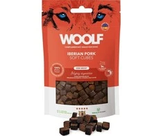 WOOLF skanėstas šunims Woolf minkšti kubeliai Iberijos kiaulienos monoproteinų 100g