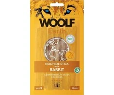 WOOLF Woolf Žemės odos pagaliukas triušiams šunims, S dydis, 85 g