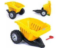 WOOPIE Priekaba ACTIVE TRAILER Geltona 35 kg