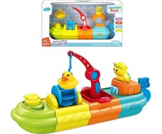 Woopie Baby Woopie Vonios Žaislas Laivas su Turtle ir Žąsele