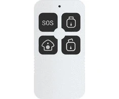 Išmanusis ZigBee 2 MQTT, TUYA nuotolinio valdymo pultelis apsaugos sistemai, WOOX