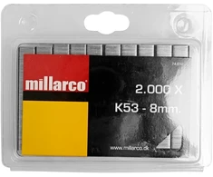 „Work it by millarco®“ kabės, 8 mm, K53, 2000 vnt.