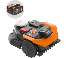Vejos robotas Worx Vision Cloud WR305E, RTK navigacija, 2WD, be ribinio laido, iki 500 m², su akumuliatoriumi