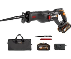Worx WX516 20 V stūmoklinis pjūklas