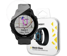 Wozinsky Full Glue Apsauginis stiklas Garmin Forerunner 965 (2 vnt.)