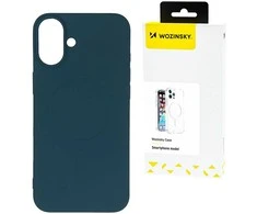 Wozinsky Liquid Silicone MagSafe for Samsung Galaxy S25 – dėklas telefonui mėlynos spalvos