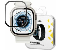 Wozinsky Full Glue Apsauginis stiklas Xiaomi Redmi Watch 5 Active (2 vnt.)