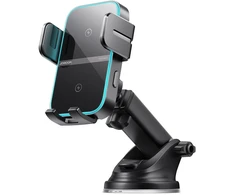 Joyroom JR-ZS246 S inductive charger holder for dashboard – juodas