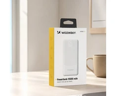 Wozinsky Powerbank Wpower WPBBK-3 10000 mAh 10 W 2x USB-A 2A - baltas (5907769387739)