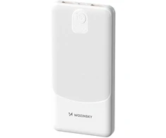 Wozinsky Powerbank Wpower WPBBK-3 10000 mAh 10 W 2x USB-A 2A - baltas (5907769387739)