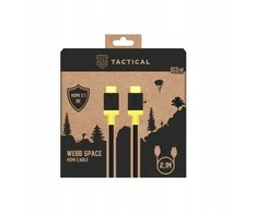 Tactical Webb Space HDMI 2.1 8K 2.1m juoda/geltona