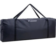 Wozinsky Atsparus vandeniui Scooter Cover Scooter Bag juodos spalvos (WSB5BK)