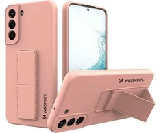 Wozinsky Kickstand dėklas skirtas Samsung Galaxy S22 +, rožinis