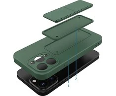 Wozinsky Kickstand dėklas skirtas iPhone 13 mini, pilkas