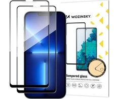 Wozinsky 2 vnt. grūdintas stiklas iPhone 14 Max/13 Pro Max – juodas