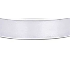 Party Deco Juostelė satino 12mm/25m balta