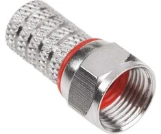 Wtyk Adapteris Sat f hq jungtis + cu sandariklis rg59 5,8 mm