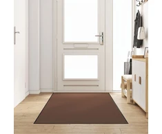 Durų kilimėlis Ruda ir juoda 120 x 300 cm 100% poliamidas