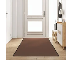 Durų kilimėlis Ruda ir juoda 120 x 350 cm 100% poliamidas