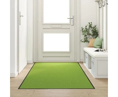 Durų kilimėlis Žalia ir juoda 120 x 250 cm 100% poliamidas