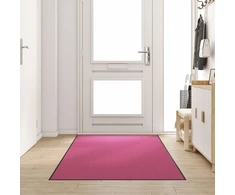Durų kilimėlis Rožinė ir Juoda 120 x 300 cm 100% poliamidas