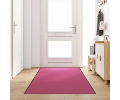 Durų kilimėlis Rožinė ir Juoda 120 x 350 cm 100% poliamidas