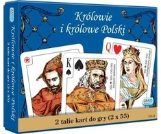Wydawnictwo Jako Leidykla: Jako Karta 2x55 lakštai. Lenkijos karaliai ir karalienės