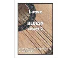 Wydawnictwo Muzyczne Contra Contra Music Publishing Easy Blues v.2 – klasikinė gitara/fingerpicking
