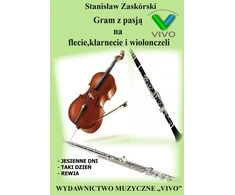Wydawnictwo Muzyczne Vivo Su aistra groju fleita, klarnetu ir violončele