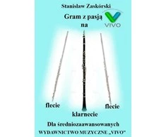 Wydawnictwo Muzyczne Vivo Groju fleita ir klarnetu su aistra, vidutinio lygio muzika.