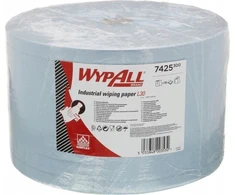 WYPALL Kimberly-Clark WypAll L30 - didelis ritinys valymo šluostės, 3 sluoksniai, mėlynas