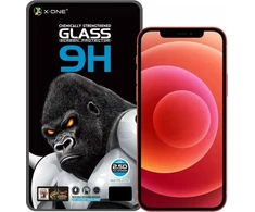 X-ONE Full Cover Extra Strong Matte - for iPhone 13/13 Pro/14/16e / 17e tempered glass 9H