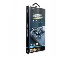 X-ONE Sapphire Camera Armor Pro - for iPhone 16e / 17e - sidabrinis