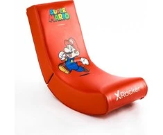 X Rocker Mario Gaming Bodensessel raudona