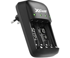 XCell įkroviklis „XCell Ladegerät BC-X500“ neapibrėžtas 1-4x AAA, AA, 1-2x 9V blokas